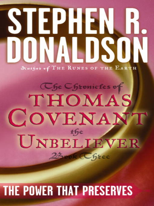 Title details for The Power That Preserves by Stephen R. Donaldson - Available